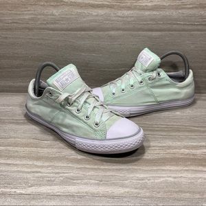 Converse All Star Mint Green Shoes Youth size 5